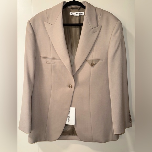 Acne Studios Blazer, 34, Cold Beige - Picture 7 of 16